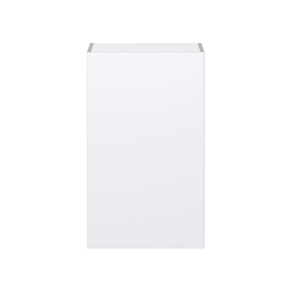 Hugo&Borg Lasalle 21 x 35 x 14.88-in Glacier White Door Wall Semi-Custom Cabinet