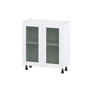 Hugo&Borg Lasalle 30 x 34.5 x 14.88-in Glacier White Door Base Semi-Custom Cabinet