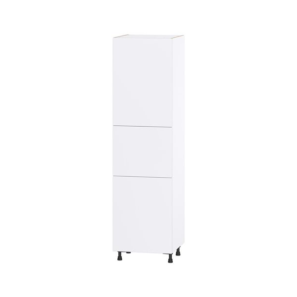 Hugo&Borg Lasalle 24 x 89.5 x 24.88-in Glacier White Door Pantry Semi-Custom Cabinet