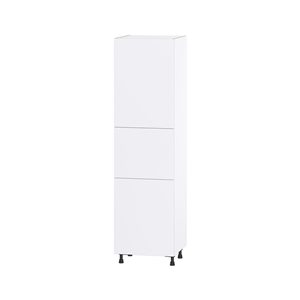 Hugo&Borg Lasalle 24 x 89.5 x 24.88-in Glacier White Door Pantry Semi-Custom Cabinet