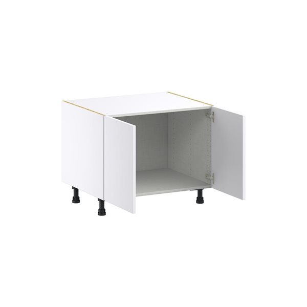 Hugo&Borg Lasalle 30 x 24.5 x 24.88-in Glacier White Sink Base Semi-Custom Cabinet