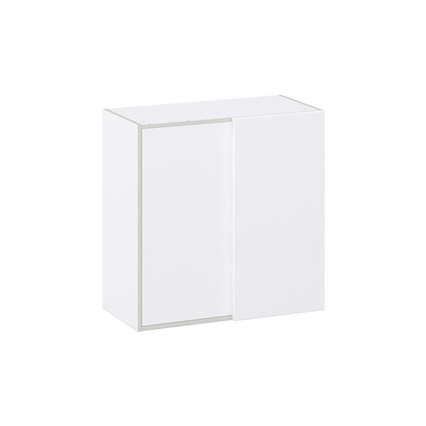 Hugo&Borg Lasalle 30 x 30 x 14.88-in Glacier White Door Wall Semi-Custom Cabinet