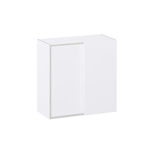 Hugo&Borg Lasalle 30 x 30 x 14.88-in Glacier White Door Wall Semi-Custom Cabinet