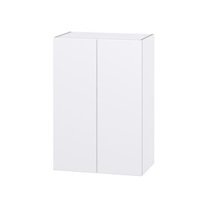 Hugo&Borg Lasalle 24 x 35 x 14.88-in Glacier White Door Wall Semi-Custom Cabinet