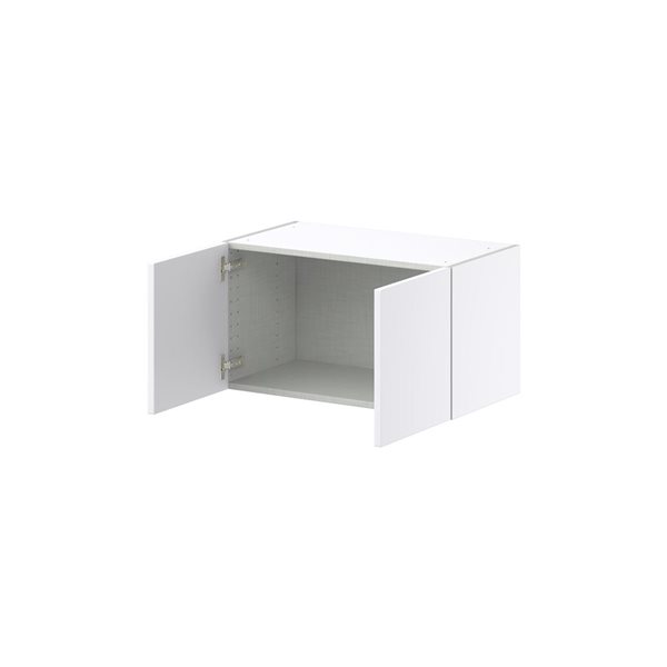 Hugo&Borg Lasalle 27 x 15 x 14.88-in Glacier White Door Wall Semi-Custom Cabinet