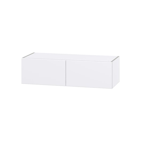 Hugo&Borg Lasalle 36 x 10 x 14.88-in Glacier White Door Wall Semi-Custom Cabinet