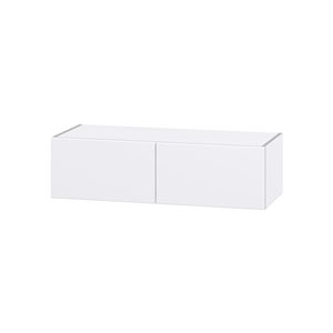 Hugo&Borg Lasalle 36 x 10 x 14.88-in Glacier White Door Wall Semi-Custom Cabinet