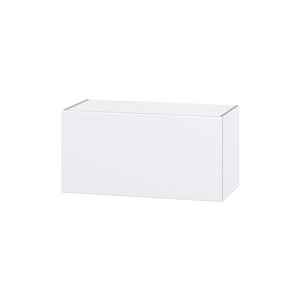 Hugo&Borg Lasalle 30 x 15 x 14.88-in Glacier White Door Wall Semi-Custom Cabinet