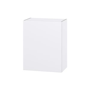 Hugo&Borg Lasalle 24 x 30 x 14.88-in Glacier White Door Wall Semi-Custom Cabinet