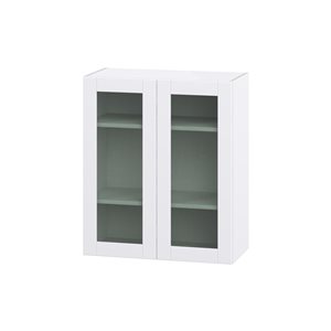 Hugo&Borg Lasalle 30 x 35 x 14.88-in Glacier White Door and Drawer Wall Semi-Custom Cabinet