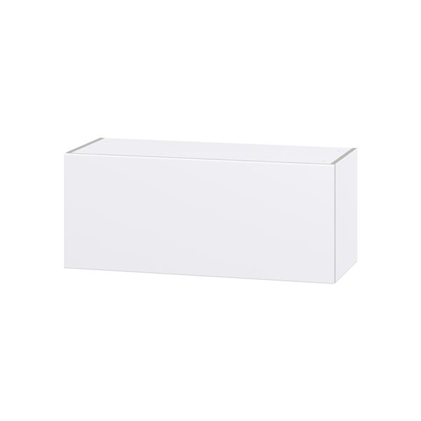 Hugo&Borg Lasalle 36 x 15 x 14.88-in Glacier White Door Wall Semi-Custom Cabinet