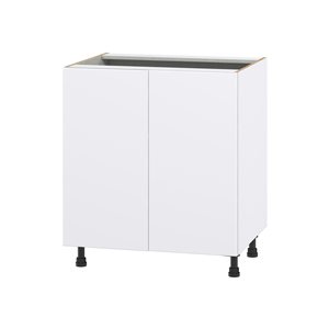 Hugo&Borg Lasalle 30 x 34.5 x 24.88-in Glacier White Sink Base Semi-Custom Cabinet