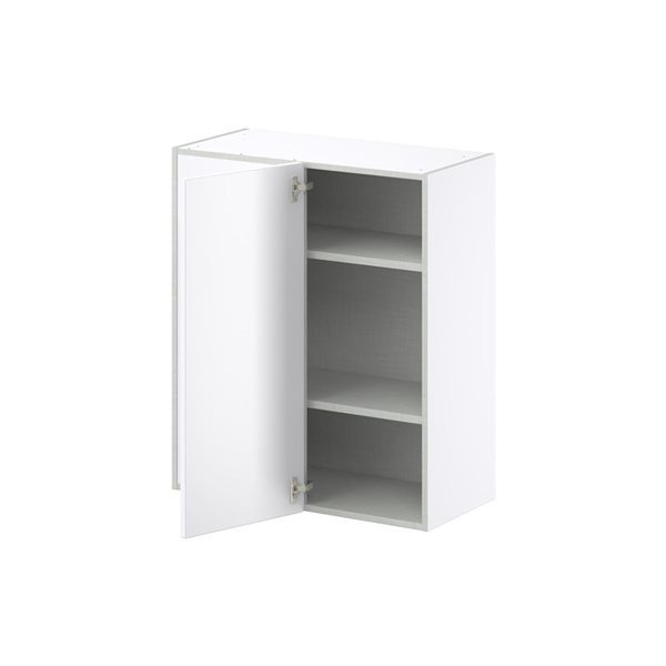 Hugo&Borg Lasalle 30 x 35 x 14.88-in Glacier White Door Wall Semi-Custom Cabinet