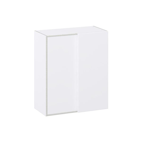 Hugo&Borg Lasalle 30 x 35 x 14.88-in Glacier White Door Wall Semi-Custom Cabinet