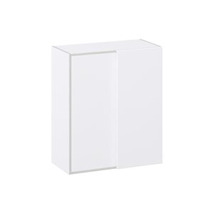 Hugo&Borg Lasalle 30 x 35 x 14.88-in Glacier White Door Wall Semi-Custom Cabinet