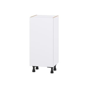 Hugo&Borg Lasalle 15 x 34.5 x 14.88-in Glacier White Door and Drawer Base Semi-Custom Cabinet