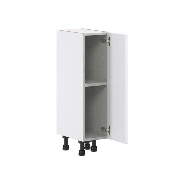 Hugo&Borg Lasalle 9 x 34.5 x 14.88-in Glacier White Door Base Semi-Custom Cabinet