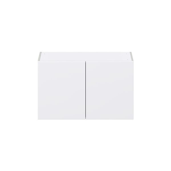 Hugo&Borg Lasalle 33 x 20 x 14.88-in Glacier White Door Wall Semi-Custom Cabinet