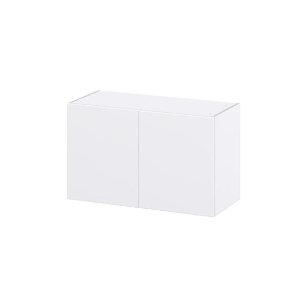 Hugo&Borg Lasalle 33 x 20 x 14.88-in Glacier White Door Wall Semi-Custom Cabinet