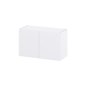 Hugo&Borg Lasalle 33 x 20 x 14.88-in Glacier White Door Wall Semi-Custom Cabinet