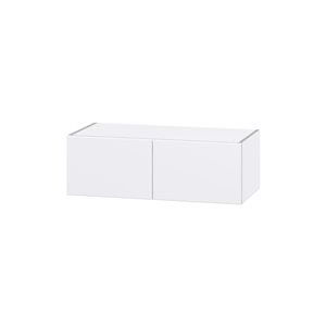 Hugo&Borg Lasalle 30 x 10 x 14.88-in Glacier White Door Wall Semi-Custom Cabinet