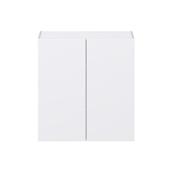 Hugo&Borg Lasalle 33 x 35 x 14.88-in Glacier White Door Wall Semi-Custom Cabinet