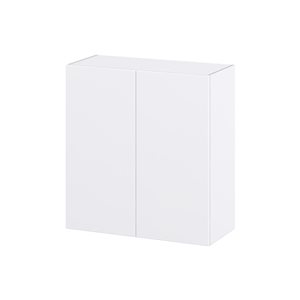 Hugo&Borg Lasalle 33 x 35 x 14.88-in Glacier White Door Wall Semi-Custom Cabinet