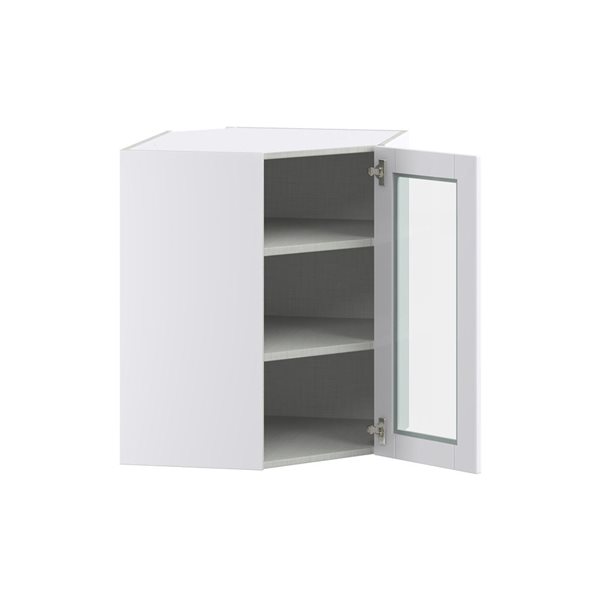 Hugo&Borg Lasalle 24 x 30 x 24.88-in Glacier White Door and Drawer Wall Semi-Custom Cabinet