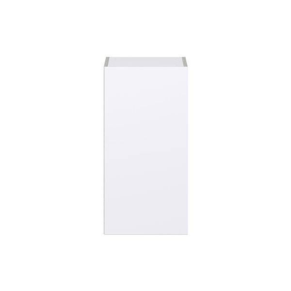 Hugo&Borg Lasalle 15 x 30 x 14.88-in Glacier White Door Wall Semi-Custom Cabinet