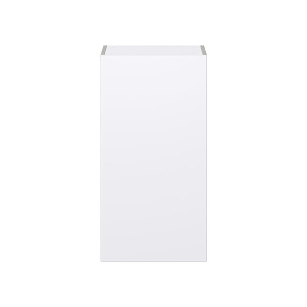 Hugo&Borg Lasalle 18 x 35 x 14.88-in Glacier White Door Wall Semi-Custom Cabinet