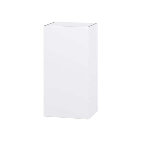 Hugo&Borg Lasalle 18 x 35 x 14.88-in Glacier White Door Wall Semi-Custom Cabinet