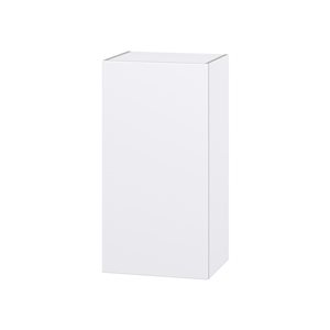 Hugo&Borg Lasalle 18 x 35 x 14.88-in Glacier White Door Wall Semi-Custom Cabinet