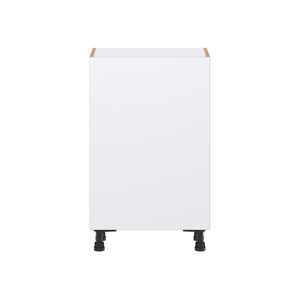 Hugo&Borg Lasalle 21 x 34.5 x 14.88-in Glacier White Door Base Semi-Custom Cabinet