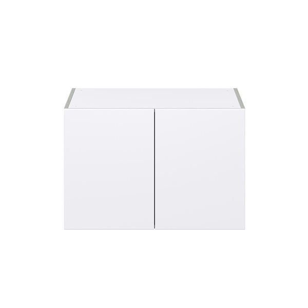 Hugo&Borg Lasalle 30 x 20 x 24.88-in Glacier White Door Wall Semi-Custom Cabinet