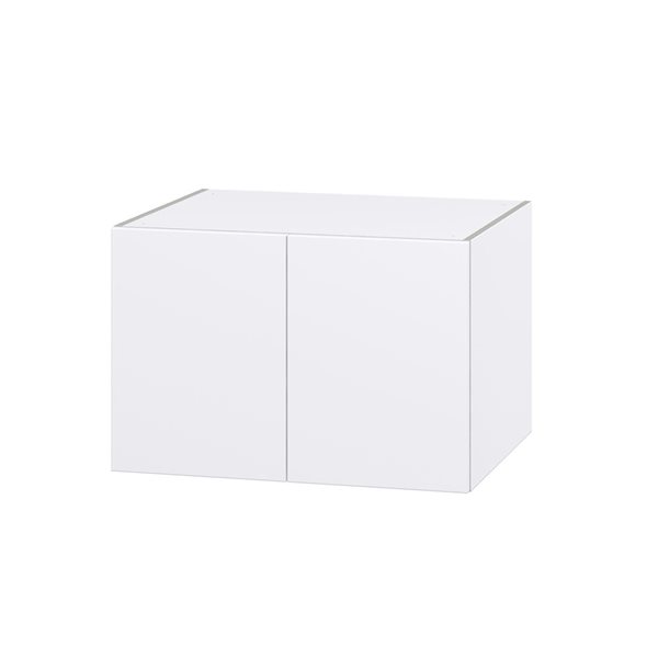 Hugo&Borg Lasalle 30 x 20 x 24.88-in Glacier White Door Wall Semi-Custom Cabinet