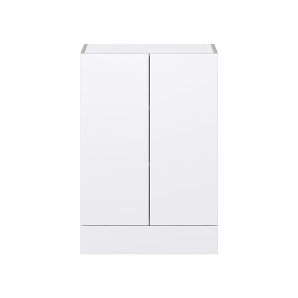 Hugo&Borg Lasalle 24 x 35 x 14.88-in Glacier White Door and Drawer Wall Semi-Custom Cabinet