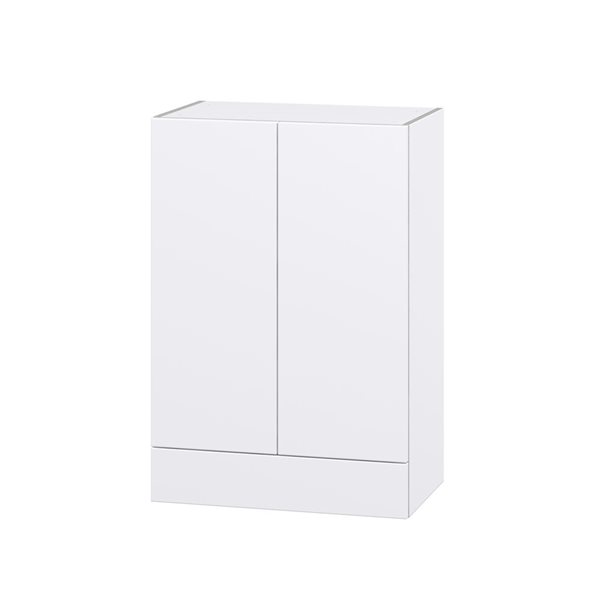 Hugo&Borg Lasalle 24 x 35 x 14.88-in Glacier White Door and Drawer Wall Semi-Custom Cabinet