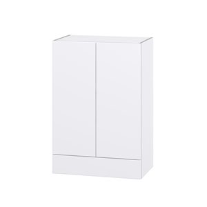 Hugo&Borg Lasalle 24 x 35 x 14.88-in Glacier White Door and Drawer Wall Semi-Custom Cabinet