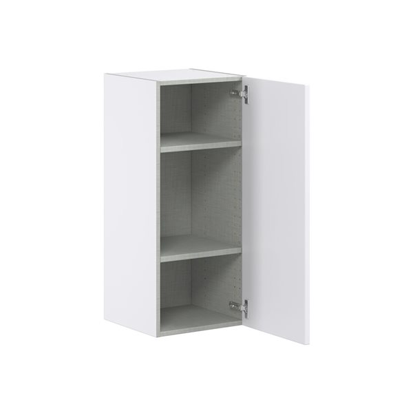 Hugo&Borg Lasalle 15 x 35 x 14.88-in Glacier White Door Wall Semi-Custom Cabinet