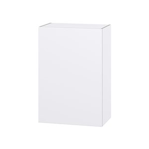 Hugo&Borg Lasalle 24 x 35 x 14.88-in Glacier White Door Wall Semi-Custom Cabinet