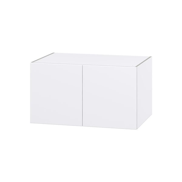 Hugo&Borg Lasalle 36 x 20 x 24.88-in Glacier White Door Wall Semi-Custom Cabinet