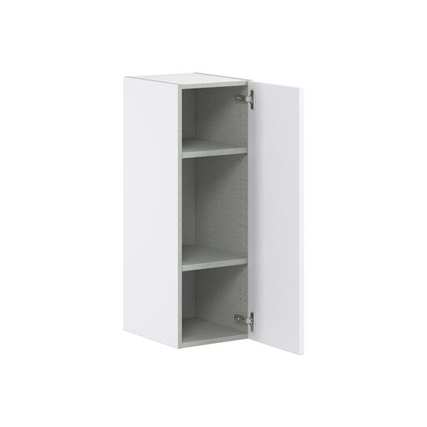 Hugo&Borg Lasalle 12 x 35 x 14.88-in Glacier White Door Wall Semi-Custom Cabinet