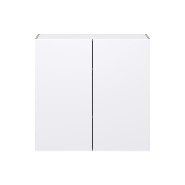 Hugo&Borg Lasalle 36 x 35 x 14.88-in Glacier White Door Wall Semi-Custom Cabinet