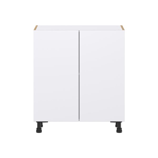 Hugo&Borg Lasalle 30 x 34.5 x 14.88-in Glacier White Door Base Semi-Custom Cabinet