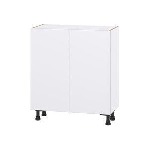 Hugo&Borg Lasalle 30 x 34.5 x 14.88-in Glacier White Door Base Semi-Custom Cabinet