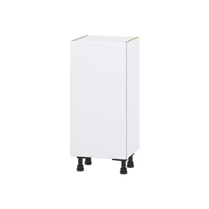 Hugo&Borg Lasalle 15 x 34.5 x 14.88-in Glacier White Door Base Semi-Custom Cabinet