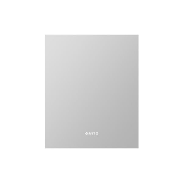 Sera Lauren 30 x 36-in LED White Rectangular Bathroom Mirror with Time/Temperature/Anti-Fog Function