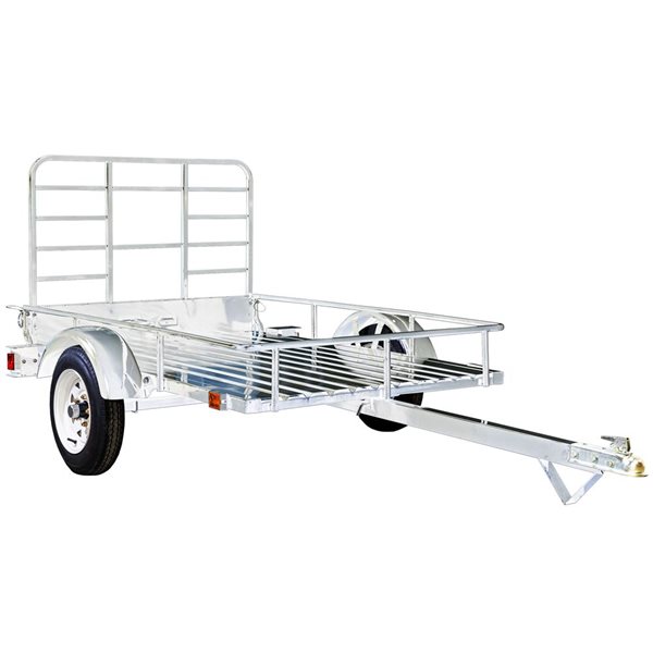 Image of Dk2 | 4 X 6-Ft Steel Utility Trailer With Ramp Gate | Rona