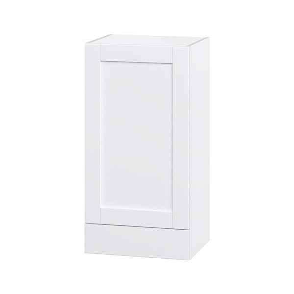 Hugo&Borg Rosemont 18 x 35 x 14.88 Glacier White Door And Drawer Wall Semi-Custom Cabinet