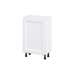 Hugo&Borg Rosemont 21 x 34.5 x 14.88 Glacier White Door Base Semi-Custom Cabinet